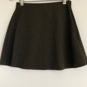 Zara Green Mini Skirt Size S